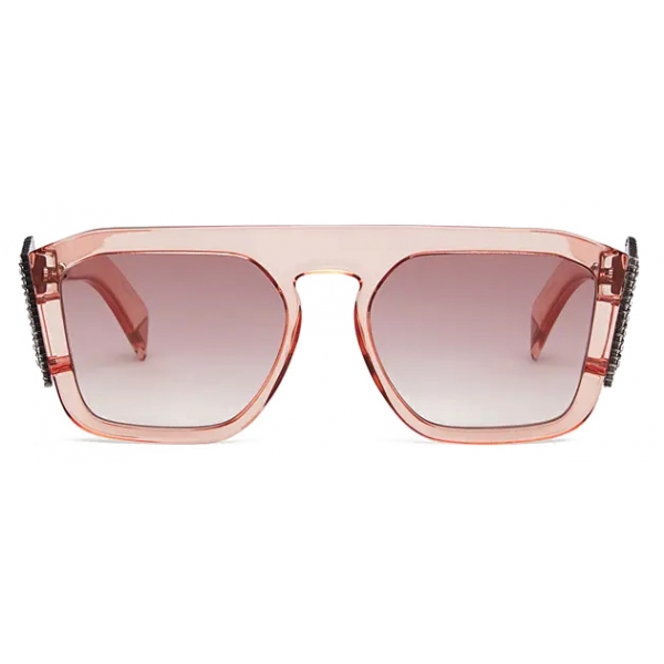 Fendi - Ffreedom - Square Sunglasses - Pink - Sunglasses - Fendi Eyewear - Avvenice