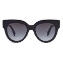 Fendi - F is Fendi - Occhiali da Sole Cat-Eye - Nero - Occhiali da Sole - Fendi Eyewear