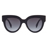 Fendi - F is Fendi - Occhiali da Sole Cat-Eye - Nero - Occhiali da Sole - Fendi Eyewear