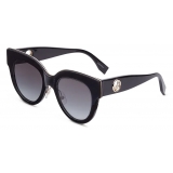 Fendi - F is Fendi - Cat Eye Sunglasses - Black - Sunglasses - Fendi Eyewear