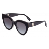 Fendi - F is Fendi - Occhiali da Sole Cat-Eye - Nero - Occhiali da Sole - Fendi Eyewear