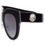 Fendi - F is Fendi - Cat Eye Sunglasses - Black - Sunglasses - Fendi Eyewear