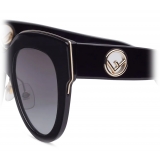 Fendi - F is Fendi - Occhiali da Sole Cat-Eye - Nero - Occhiali da Sole - Fendi Eyewear