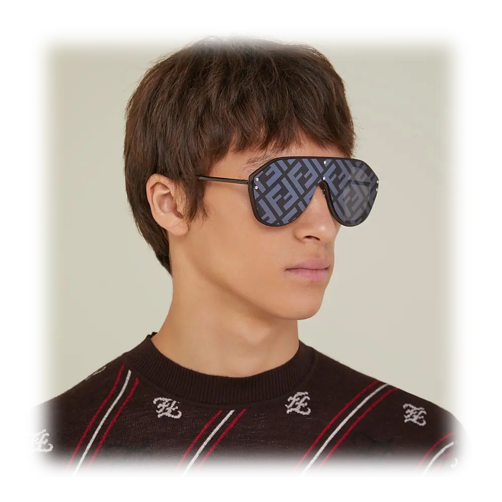 Fendi Sunglasses in Gray for Men