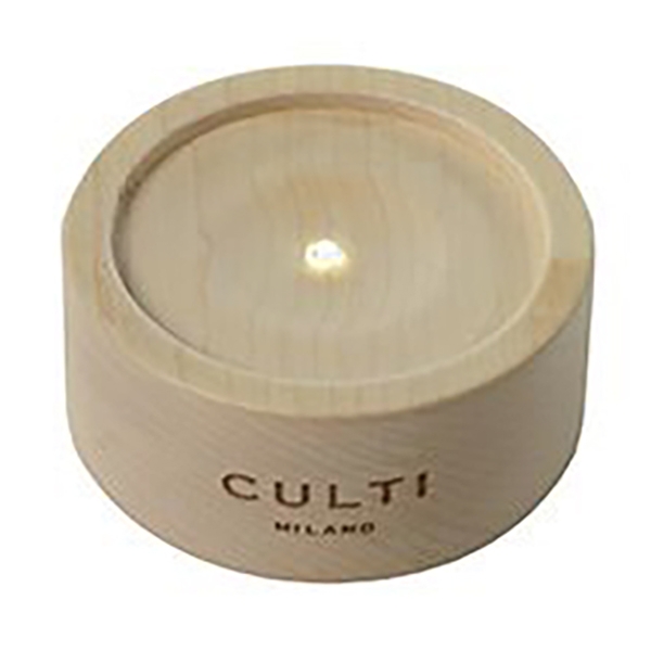 Culti Milano - Lighted Wooden Round Base Stile 1000 ml - Room Fragrances - Fragrances - Luxury