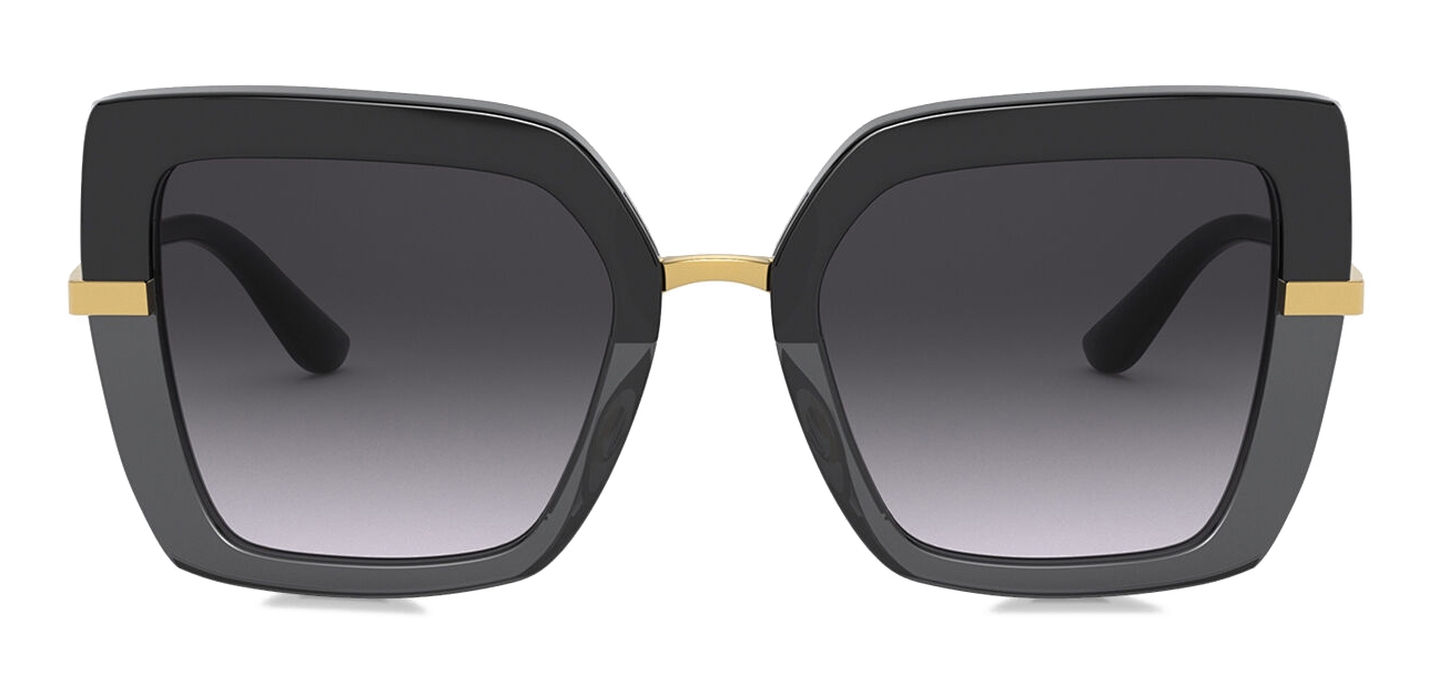 Dolce & Gabbana - Half Print Sunglasses - Black - Dolce & Gabbana Eyewear -  Avvenice