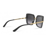 Dolce & Gabbana - Half Print Sunglasses - Black - Dolce & Gabbana Eyewear