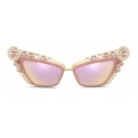 Dolce & Gabbana - Christmas Sunglasses - Gold - Dolce & Gabbana Eyewear