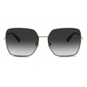 Dolce & Gabbana - Occhiale da Sole Slim - Oro Nero - Dolce & Gabbana Eyewear