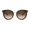 Dolce & Gabbana - Double Line Sunglasses - Havana - Dolce & Gabbana Eyewear