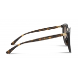 Dolce & Gabbana - Occhiale da Sole Double Line - Avana - Dolce & Gabbana Eyewear