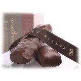 Vincente Delicacies - Crunchy Nougat Pieces with Sicilian Almonds and Covered with Extra-Dark Chocolate - Matador Crystal Box