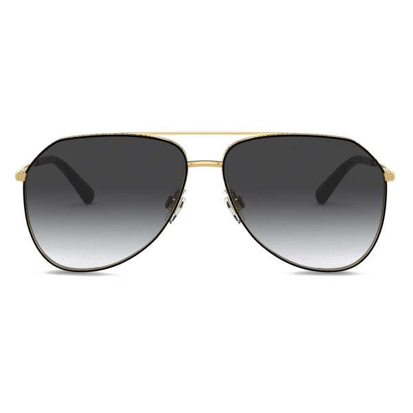Dolce & Gabbana - Slim Sunglasses - Gold Black - Dolce & Gabbana Eyewear