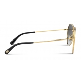 Dolce & Gabbana - Occhiale da Sole Slim - Oro Nero - Dolce & Gabbana Eyewear