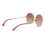 Dolce & Gabbana - Slim Sunglasses - Pink Gold - Dolce & Gabbana Eyewear