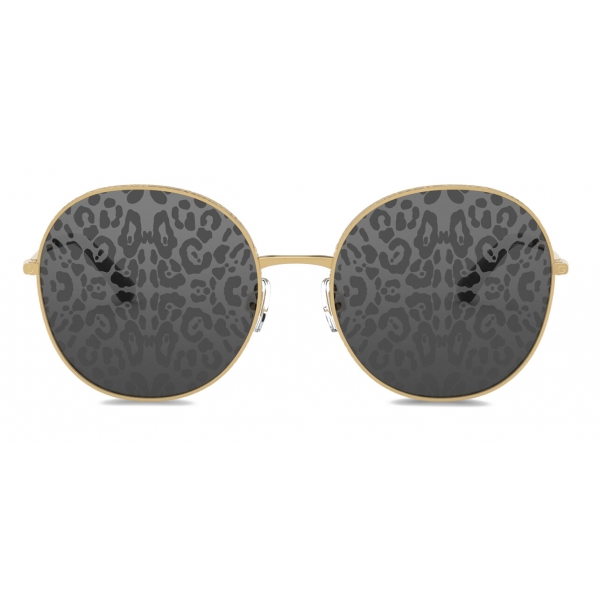 Dolce & Gabbana - Slim Sunglasses - Gold Grey - Dolce & Gabbana Eyewear