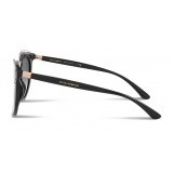 Dolce & Gabbana - Double Line Sunglasses - Black - Dolce & Gabbana Eyewear