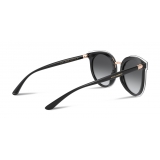 Dolce & Gabbana - Double Line Sunglasses - Black - Dolce & Gabbana Eyewear