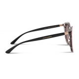 Dolce & Gabbana - Double Line Sunglasses - Black Pink - Dolce & Gabbana Eyewear