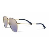 Dolce & Gabbana - Slim Sunglasses - Gold Blue - Dolce & Gabbana Eyewear