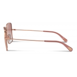 Dolce & Gabbana - Slim Sunglasses - Pink Gold - Dolce & Gabbana Eyewear