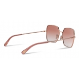 Dolce & Gabbana - Slim Sunglasses - Pink Gold - Dolce & Gabbana Eyewear