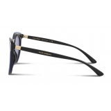 Dolce & Gabbana - Double Line Sunglasses - Blue Black - Dolce & Gabbana Eyewear