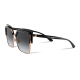 Dolce & Gabbana - Double Line Sunglasses - Black Gold - Dolce & Gabbana Eyewear
