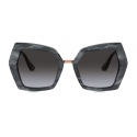 Dolce & Gabbana - Occhiale da Sole DG Monogram - Grigio - Dolce & Gabbana Eyewear