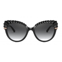 Dolce & Gabbana - Occhiale da Sole Plisse - Nero - Dolce & Gabbana Eyewear