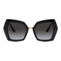 Dolce & Gabbana - Occhiale da Sole DG Monogram - Nero - Dolce & Gabbana Eyewear