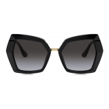 Dolce & Gabbana - Occhiale da Sole DG Monogram - Nero - Dolce & Gabbana Eyewear