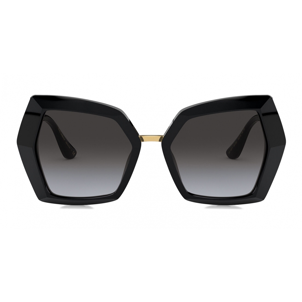 Dolce & Gabbana - DG Monogram Sunglasses - Black - Dolce & Gabbana ...