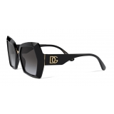 Dolce & Gabbana - Occhiale da Sole DG Monogram - Nero - Dolce & Gabbana Eyewear