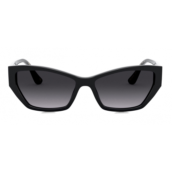 Dolce & Gabbana - DG Monogram Sunglasses - Black - Dolce & Gabbana Eyewear  - Avvenice