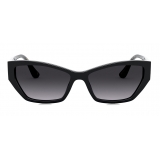 Dolce & Gabbana - DG Monogram Sunglasses - Black - Dolce & Gabbana Eyewear