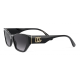 Dolce & Gabbana - Occhiale da Sole DG Monogram - Nero - Dolce & Gabbana Eyewear