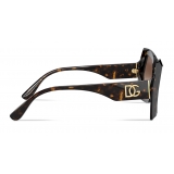 Dolce & Gabbana - Occhiale da Sole DG Monogram - Avana - Dolce & Gabbana Eyewear