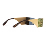 Dolce & Gabbana - Sicilian Jungle Sunglasses - Green - Dolce & Gabbana Eyewear