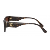 Dolce & Gabbana - Occhiale da Sole DG Monogram - Avana - Dolce & Gabbana Eyewear