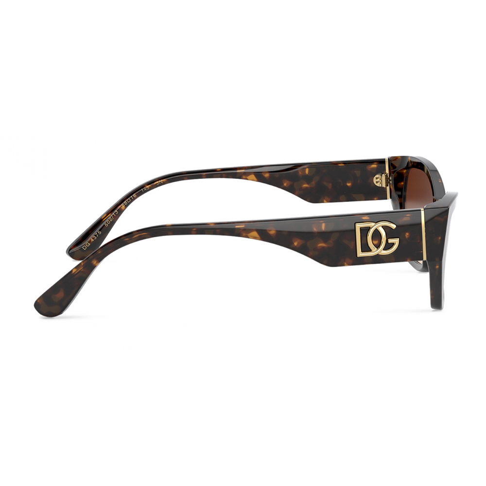 Dolce & Gabbana - DG Monogram Sunglasses - Havana - Dolce & Gabbana ...