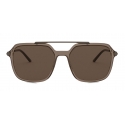 Dolce & Gabbana - Slim Sunglasses - Brown - Dolce & Gabbana Eyewear