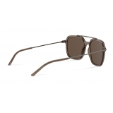 Dolce & Gabbana - Slim Sunglasses - Brown - Dolce & Gabbana Eyewear