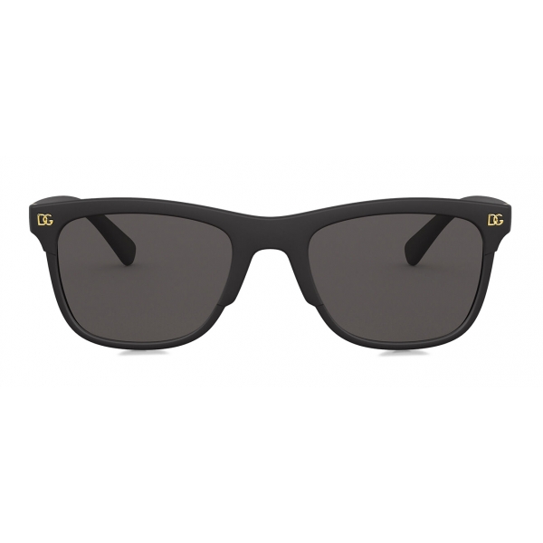 Dolce & Gabbana - DG Monogram Sunglasses - Matt Black - Dolce & Gabbana Eyewear