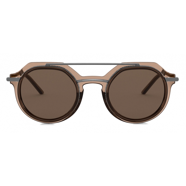 dolce and gabbana brown sunglasses