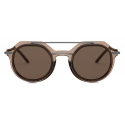 Dolce & Gabbana - Occhiale da Sole Slim - Marrone - Dolce & Gabbana Eyewear