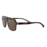 Dolce & Gabbana - Occhiale da Sole Step Injection - Marrone Nero - Dolce & Gabbana Eyewear