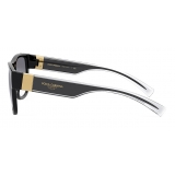 Dolce & Gabbana - Step Injection Sunglasses - Black - Dolce & Gabbana Eyewear