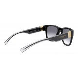 Dolce & Gabbana - Occhiale da Sole Step Injection - Nero - Dolce & Gabbana Eyewear