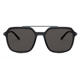 Dolce & Gabbana - Slim Sunglasses - Grey - Dolce & Gabbana Eyewear